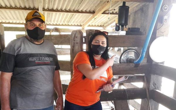 Gerente de Crédito do Proampe visita agricultores do Flor do Amazonas