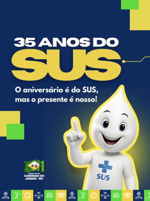 35 anos do SUS: um presente para todos os brasileiros