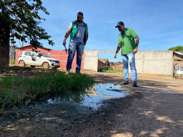 Prefeitura alerta população para evitar despejo de água servida nas ruas