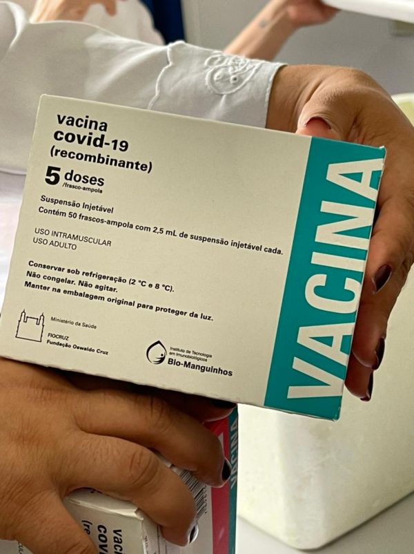 Prefeitura recebe novo lote de vacinas para dar sequencia a vacinação em Candeias do Jamari