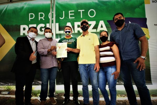 Prefeito participa do lançamento do projeto Regulariza Rondônia, Brasil!