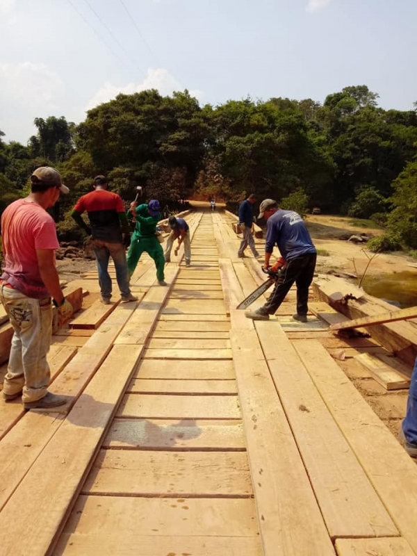 Prefeitura conclui reforma da Ponte sobre o Rio Preto
