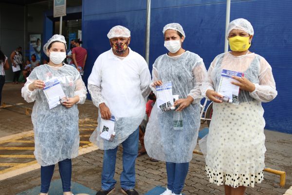 Semusa promove ação de conscientização no setor comérciario