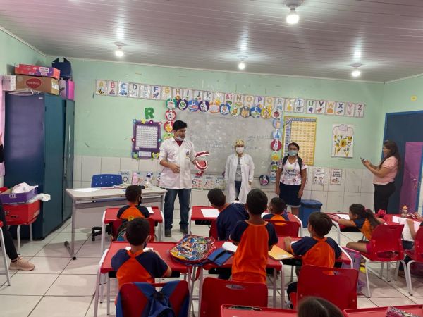 PSE atende alunos da Escola Maria Gorete