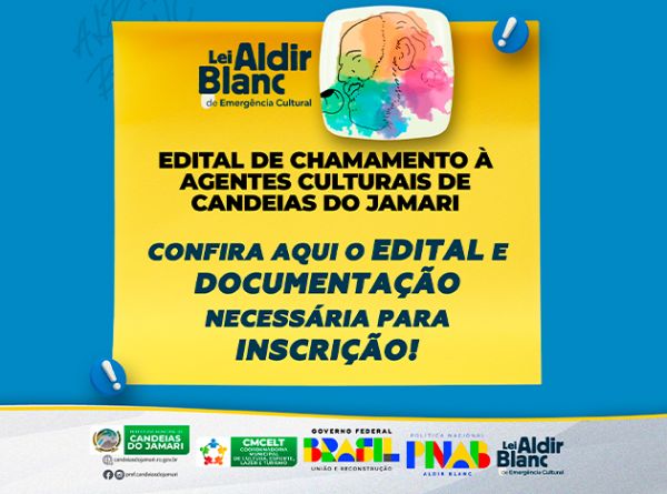 Lei Aldir Blanc 2024: Confira o Edital e Documentação para Inscrição