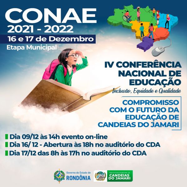 IV Conferência Municipal de Educação de Candeias acontece nos dias 09, 16 e 17 de dezembro